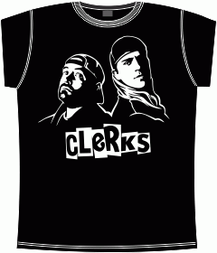 Прикольные футболки: Клерки black